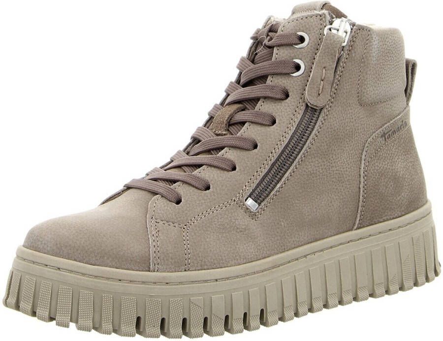 Tamaris dames leren enkellaarsjes 1-25206-43 3A1 M2520643 bruin - Foto 2