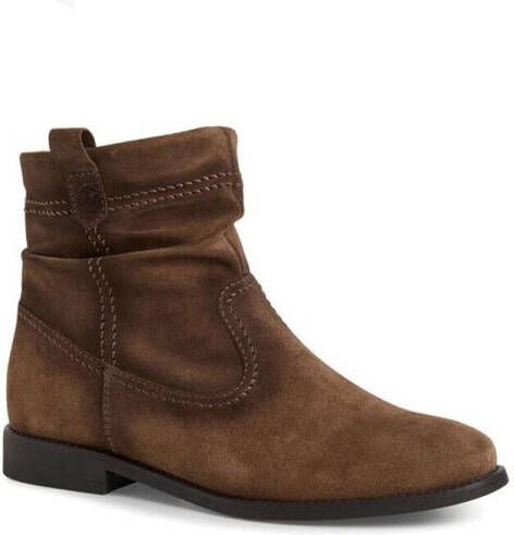 Tamaris Laarsjes blokhak laarzen met plooien in slouchy look - Foto 3