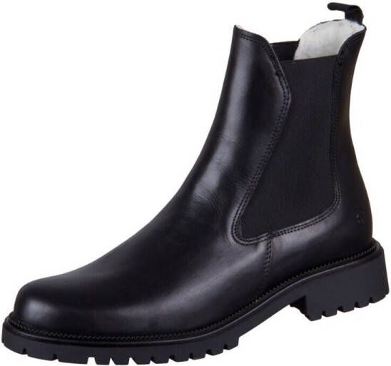 Tamaris Winterlaarzen blokhak chelseaboots instap schoen met warm voering - Foto 4