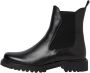 Tamaris dames Chelsea boot leren laarzen enkellaarzen dames M2542741 zwart croco - Thumbnail 3