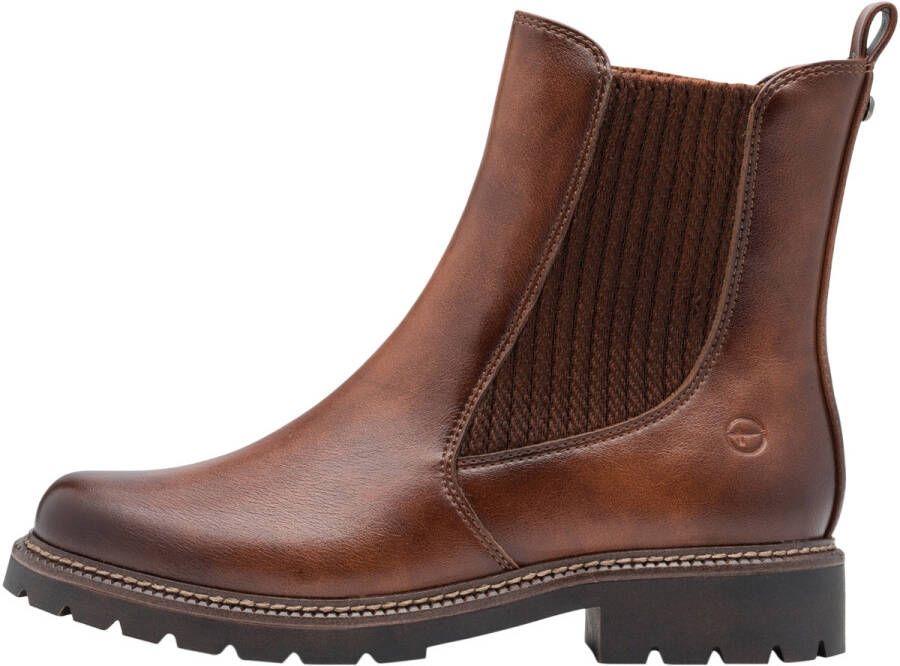 Tamaris Chelsea-boots business schoen instapschoen enkellaarsjes met stretchinzetten - Foto 2