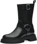 Tamaris Bikerboots met sierband en metalen ring verstelbare gesp - Thumbnail 14