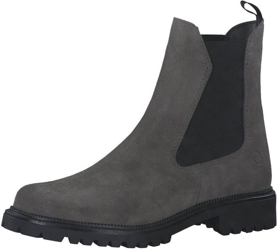 Tamaris Comfortabele Zwarte Chelsea Boot met Uitneembaar Voetbed Black Dames - Foto 4