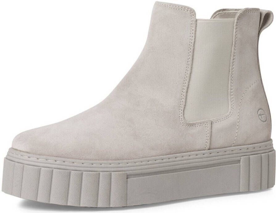 Tamaris Grijze Casual Gesloten Booties Gray Dames - Foto 4