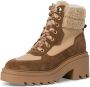 Tamaris Stijlvolle Dames Enkellaarsjes Brown Dames - Thumbnail 7