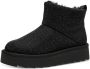Tamaris Winterlaarzen plateau winterenkellaars ankle-boots met sprankelende strassstenen - Thumbnail 2