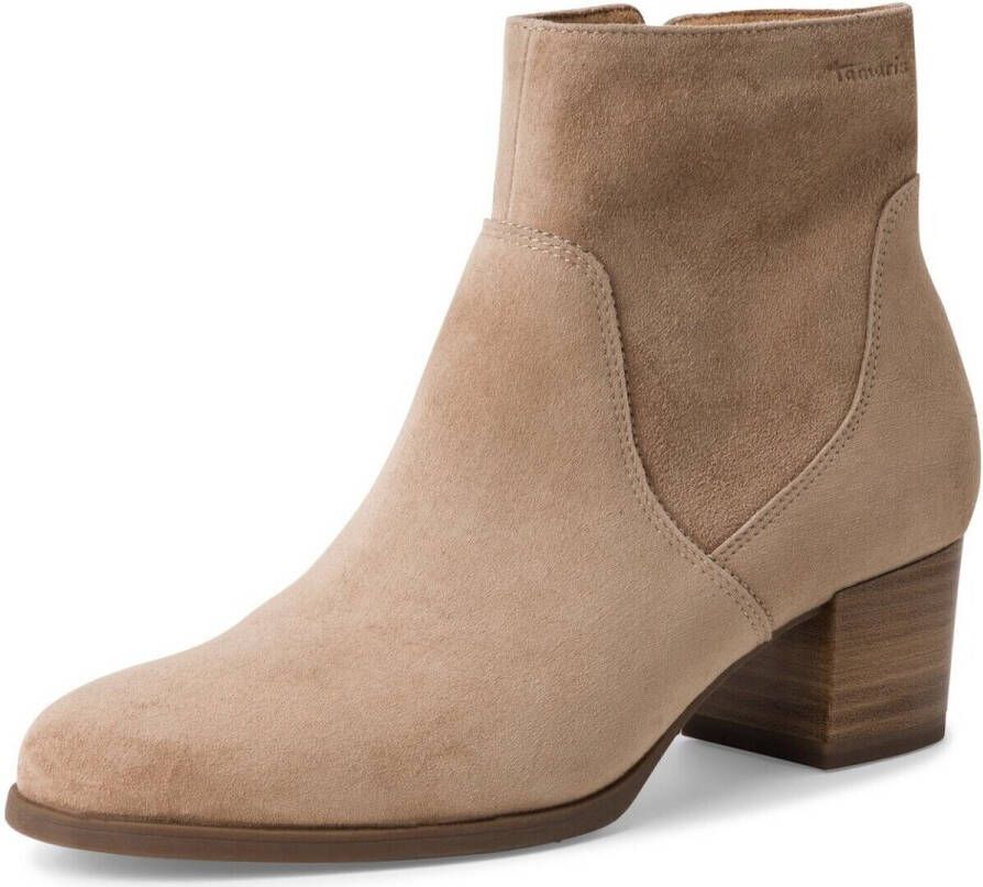 TAMARIS Enkellaarsje beige 36