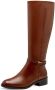 Tamaris Hoge laarzen cognac Leer Dames - Thumbnail 2