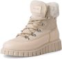 Tamaris Beige Kant Enkellaarzen Beige Dames - Thumbnail 2