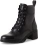 Tamaris Veterlaarsjes blokhak veterschoenen business enkellaars gore tex-uitrusting - Thumbnail 5