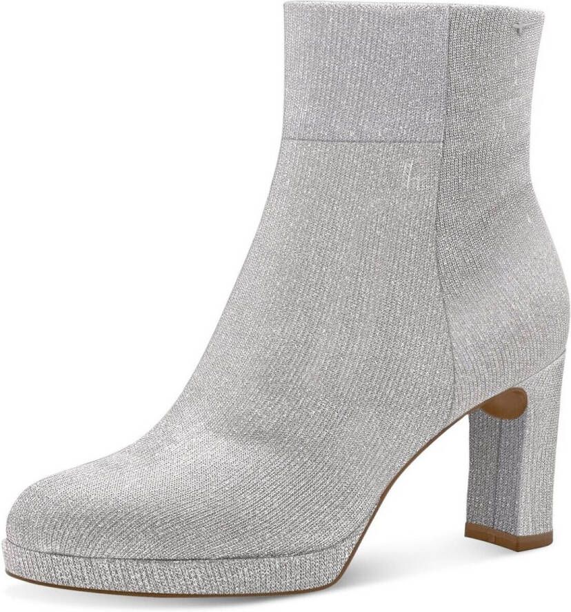 TAMARIS Enkellaarsje metallic 37