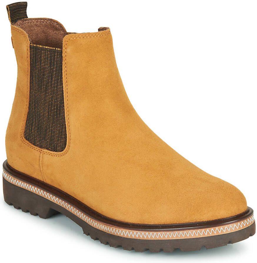 Tamaris Chelsea boots JENNA met siernaad aan de zool