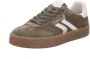 Tamaris leren damestrainers 1-23723-44 722 Lage damesschoen M2372344 Olijf - Thumbnail 2