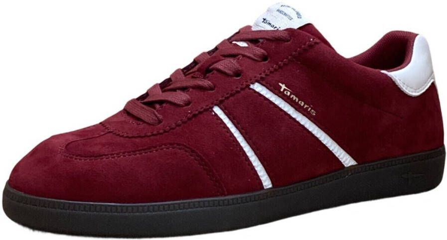 Tamaris Plateausneakers vrijetijdsschoen halfschoen veterschoen met gepolsterde schacht - Foto 3