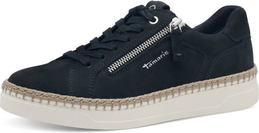 Tamaris Pure Relax Dames Sneakers NAVY NUBUC