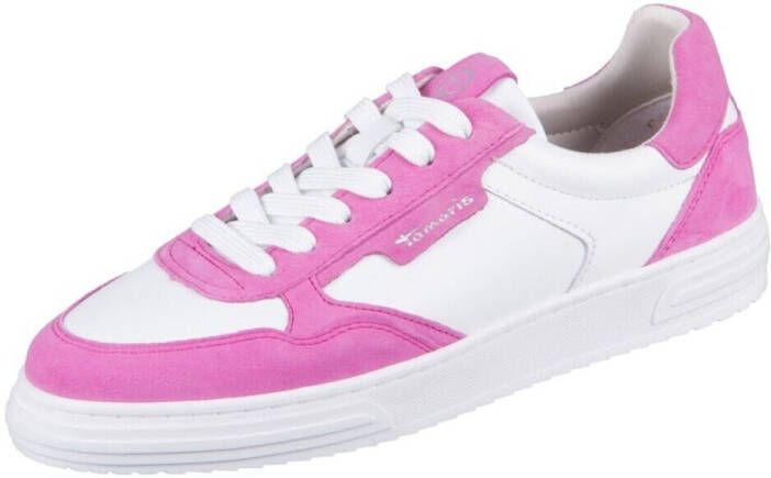 Tamaris Sneakers met praktische verwisselbare binnenzool vrijetijdsschoen lage schoen veterschoen - Foto 4