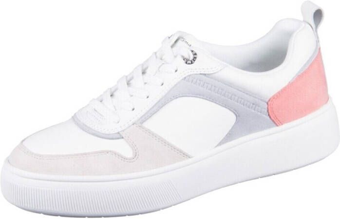 Tamaris Plateausneakers vrijetijdsschoen lage schoen veterschoen met contrastafwerkingen - Foto 6