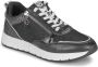 Tamaris Sneakers met sleehak vrijetijdsschoen lage schoen veterschoen met trendy metallic-details - Thumbnail 5