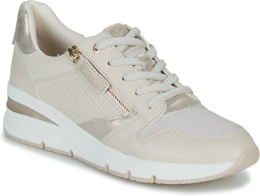Tamaris Trendy Beige Sneakers met Extra Ondersteuning en Comfort Beige Dames - Foto 6