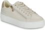 Tamaris Plateausneakers vrijetijdsschoen lage schoen veterschoen in vegan uitvoering - Thumbnail 3