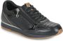 Tamaris Plateausneakers vrijetijdsschoen lage schoen veterschoen met subtiele metallic-details - Thumbnail 4