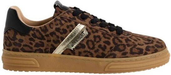 Tamaris Plateausneakers vrijetijdsschoen halfhoge schoen veterschoen in trendy animal look - Foto 2