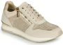 Tamaris Plateausneakers vrijetijdsschoen lage schoen veterschoen met subtiele metallic-details - Thumbnail 3