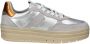 Tamaris Lage Top Sneaker 1-23773-43 9A8 Damesschoenen M2377343 Zilver - Thumbnail 2