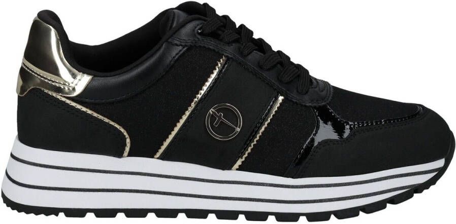 Tamaris Lage Damessneaker 1-23727-42 048 Dames Vegan M2372742 Zwart - Foto 3