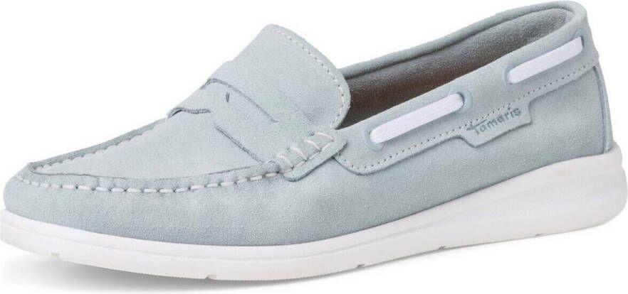 Tamaris Blauwe Casual Gesloten Loafers Blue Dames - Foto 2
