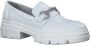Tamaris Witte Leren Loafers voor Dames White Dames - Thumbnail 4