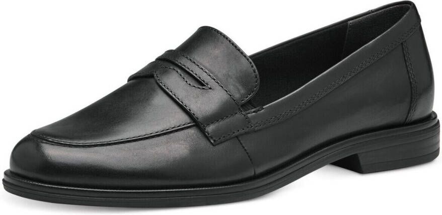 Tamaris Instappers blokhak lage schoen business schoen met klassieke decoratieve band - Foto 5