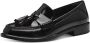 Tamaris Casual platte loafers schoenen Black Dames - Thumbnail 11
