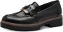 Tamaris leren damesschoenen 1-24722-43 003 damesschoenen M2472243 zwart - Thumbnail 3