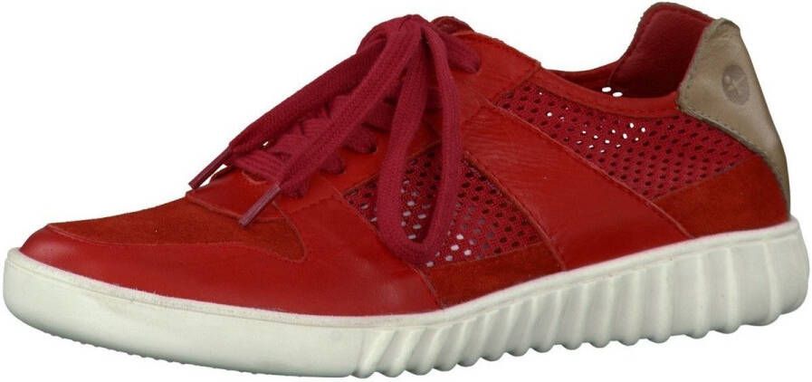 Tamaris Casual Veterschoen in Rood - Foto 2