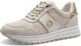 Tamaris Plateausneakers plateau vrijetijdsschoen lage schoen veterschoen in materiaalmix - Thumbnail 6