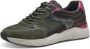 Tamaris Sneakers met sleehak lage schoen veterschoen freizeitschoen met contrastafwerkingen - Thumbnail 4