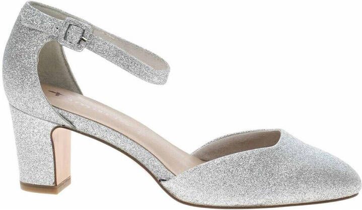 Tamaris Gesppumps avondschoen feestelijke schoen trouwschoen trechterhak met anti-shock - Foto 3