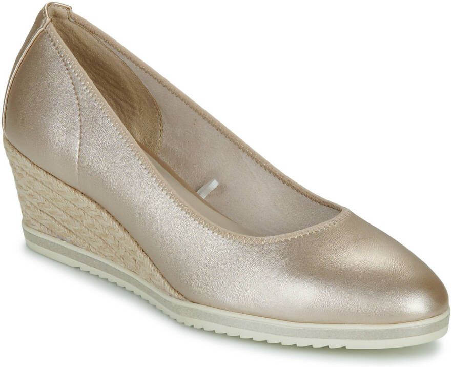 Tamaris Pumps met sleehak avondschoen wig-hak met jute beklede wig-hak - Foto 4