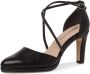 Tamaris Glitterdetail Stiletto Pumps Black Dames - Thumbnail 4