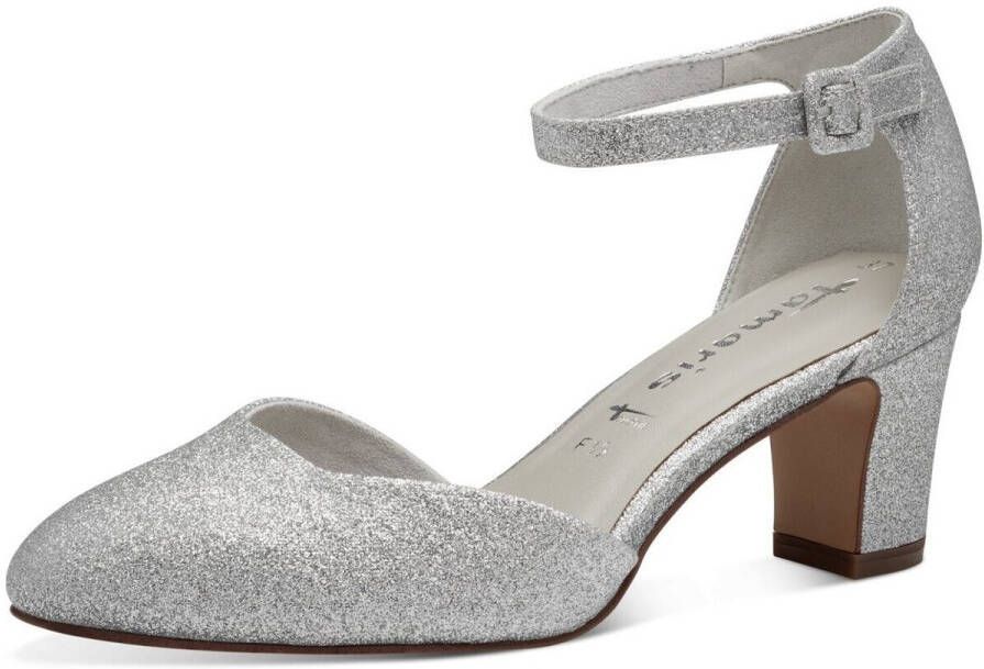 Tamaris Gesppumps avondschoen feestelijke schoen trouwschoen trechterhak met anti-shock - Foto 2