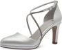 Tamaris Metallic Gouden Vegan Sandalette met 7 5 cm Hak Yellow Dames - Thumbnail 42
