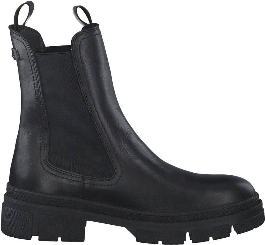 Tamaris dames Chelsea laars 1-25901-41-003 leren laarzen M2590141 zwart - Foto 3