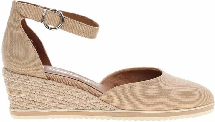 Tamaris Espadrilles beige Textiel Dames - Foto 2
