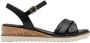 Tamaris Essentials Dames Sandalen BLACK - Thumbnail 2