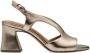 Tamaris Sandalen met hak brons Leer Dames - Thumbnail 3