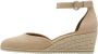 Tamaris Espadrilles beige Textiel Dames - Thumbnail 3
