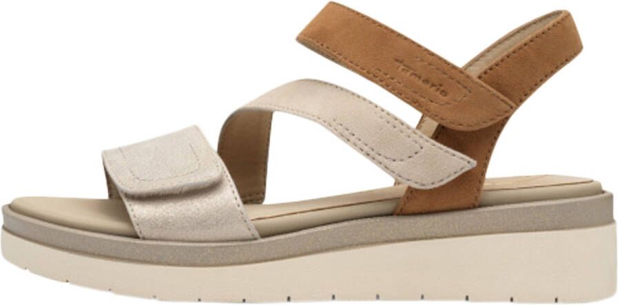 Tamaris COMFORT Sandalen Plat Sandalen Plat Beige - Foto 4
