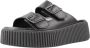 Tamaris Zwarte Open Casual Slippers Vrouwen Black Dames - Thumbnail 19