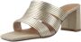 Tamaris Elegante Metallic Gouden Muil Hakken Multicolor Dames - Thumbnail 4